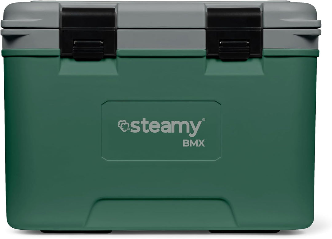 Steamy BMX 21, Kühlbox Inklusive Trennwand und Einlegeschale, 21 Liter, Grün