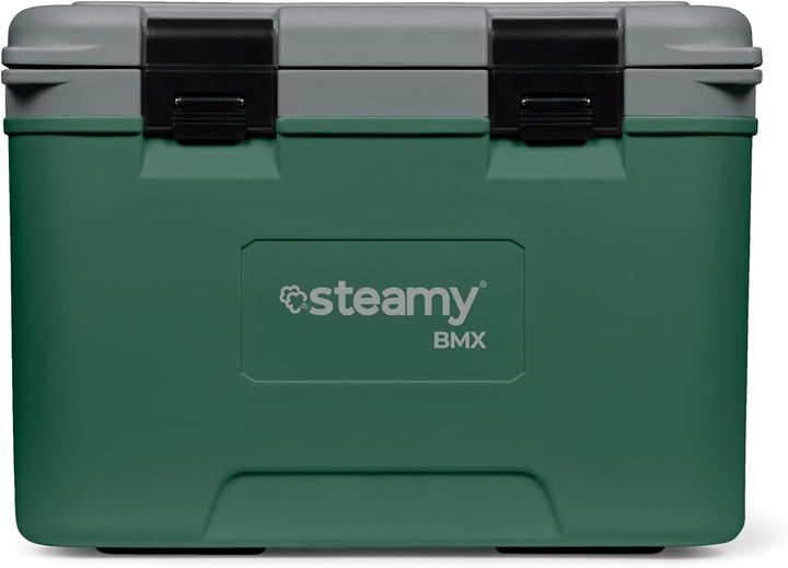 Steamy BMX 21, Kühlbox Inklusive Trennwand und Einlegeschale, 21 Liter, Grün