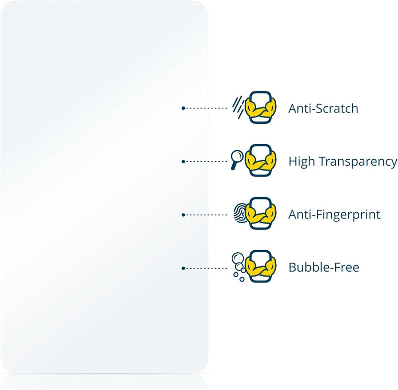 BROTECT Schutzfolie für Panasonic Toughbook CF-D1 Displayschutz Folie Ultra-Klar