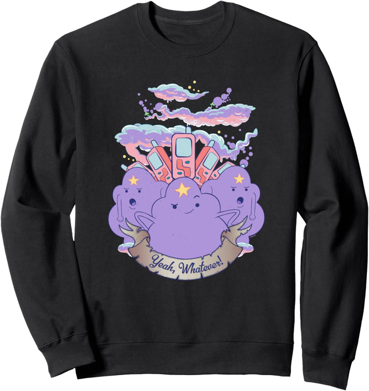 Cartoon Network Adventure Time Lumpy Yeah Whatever Sweatshirt