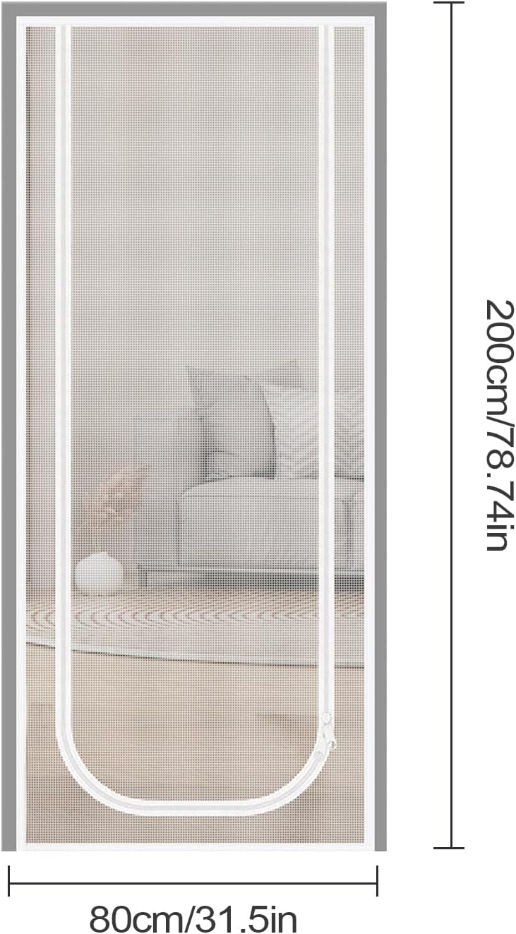 Katzen Bildschirmtür | Cat Proof Door Screen | Heavy Duty Mesh Doors Screens Net für Katzen mit dopp