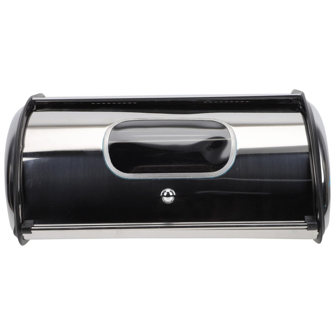 TOPBATHY Home Andenkenbox Edelstahl Brotbox mit Rolldeckel Küche Brot Aufbewahrungsbehälter Behälter