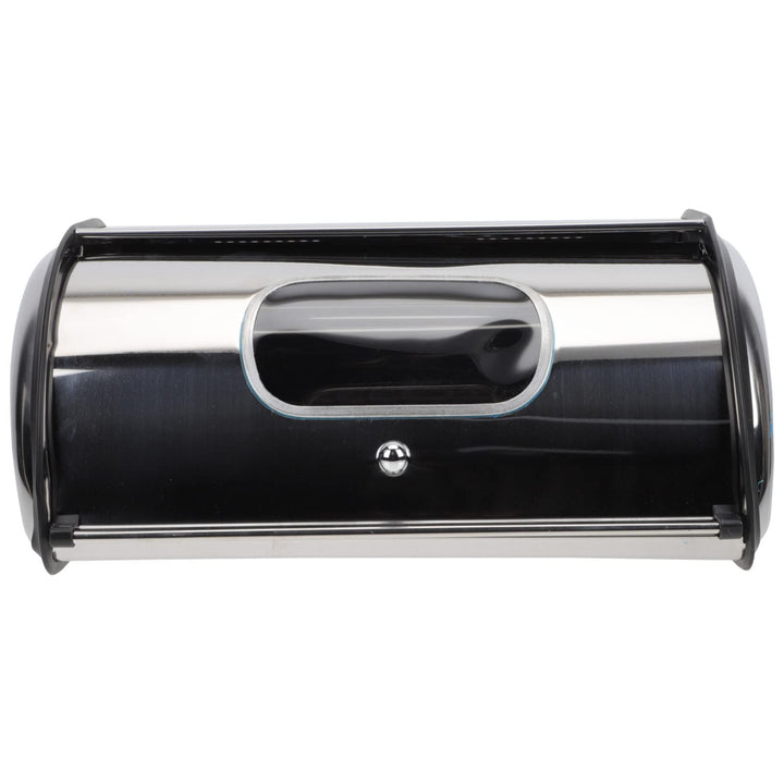 TOPBATHY Home Andenkenbox Edelstahl Brotbox mit Rolldeckel Küche Brot Aufbewahrungsbehälter Behälter