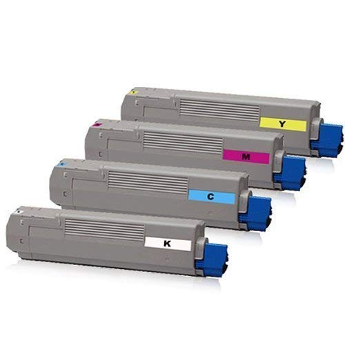 Print-Klex XXL Toner Set kompatibel für Oki C5800 C5800N C5800DN C5900 C5900N C5900DN - Toner Set