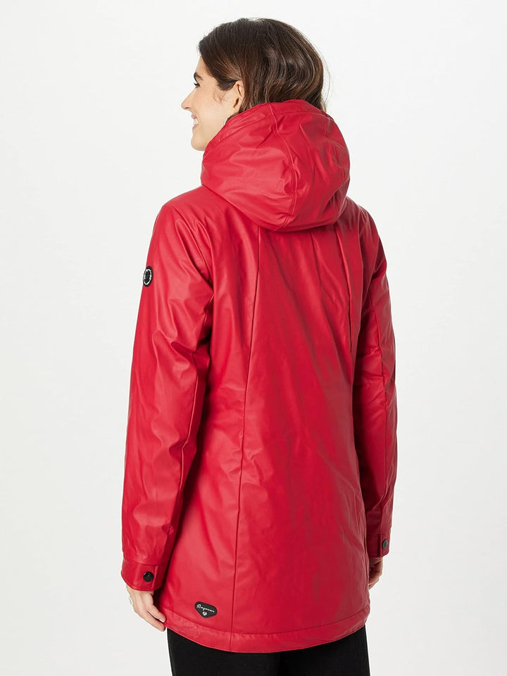 Ragwear ZUZKA RAINY Damen Jacke S Rot, S Rot