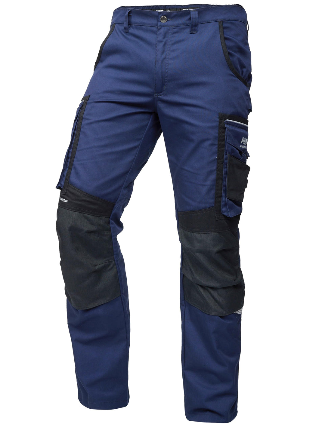 PUMA WORK WEAR Premium Arbeitshose mit vielen Taschen und extra verstärktem Nylon Gewebe 50 Marinebl