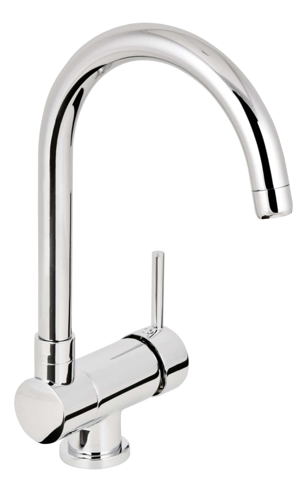 aquaSu® Vorfensterarmatur Gloria mit Wasserspar-Kartusche, umklappbar, schwenkbarer, hoher Auslauf,