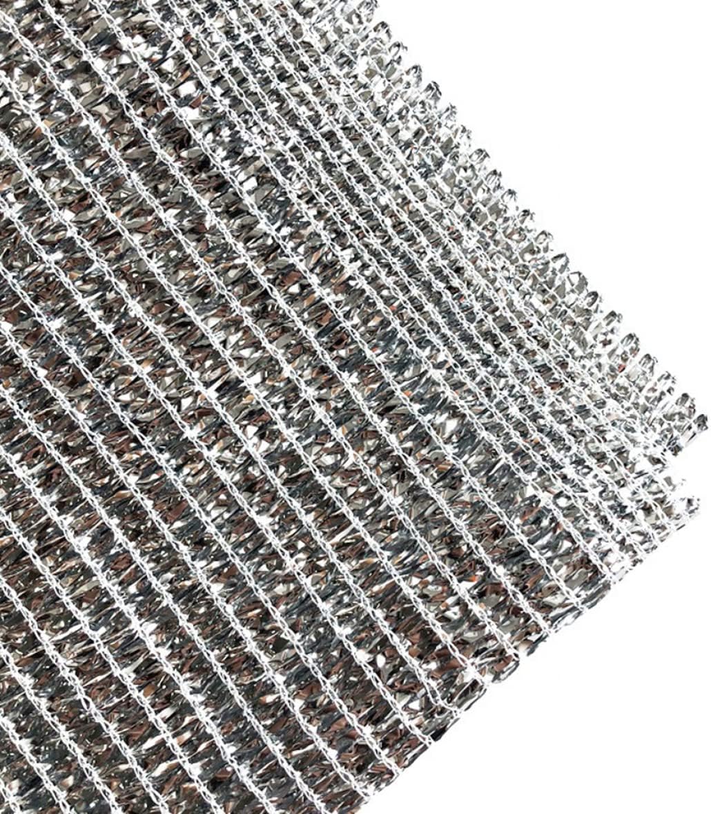 Aluminet Shade Cloth Reflektierendes Aluminet Sonnenschutznetz UV-BestäNdiges Netz Mit ÖSen FüR Blum