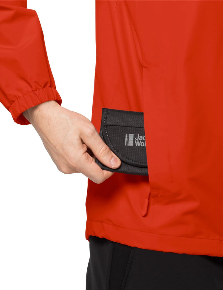 Jack Wolfskin Herren Stormy Point 2l Jkt M Jacket (1er Pack), S strong red