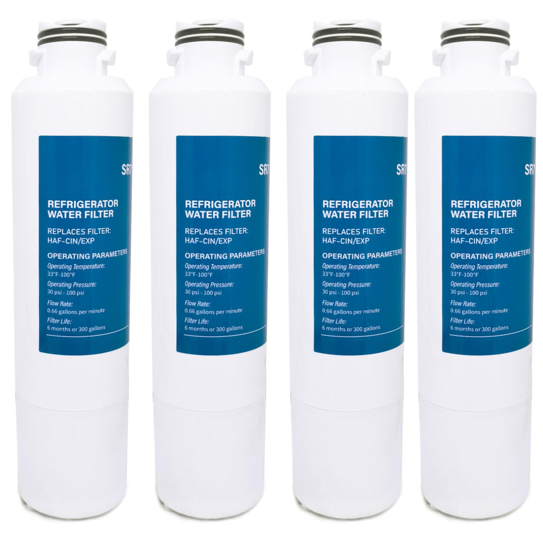 4X Sparesbarn Wasserfilter für Samsung DA29-00020B DA29-00019A DA97-08006 46-9101 HAF-CIN/EXP Side-b