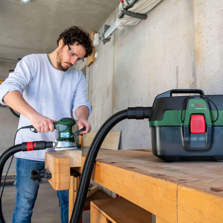 Bosch Home and Garden Akku Nass- und Trockensauger AdvancedVac 18V-8 (ohne Akku, 18 Volt System, mit