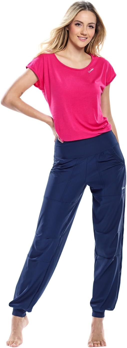 WINSHAPE Damen Freizeithose Functional Comfort Leisure Time Trousers Lei101c XS Blau, XS Blau