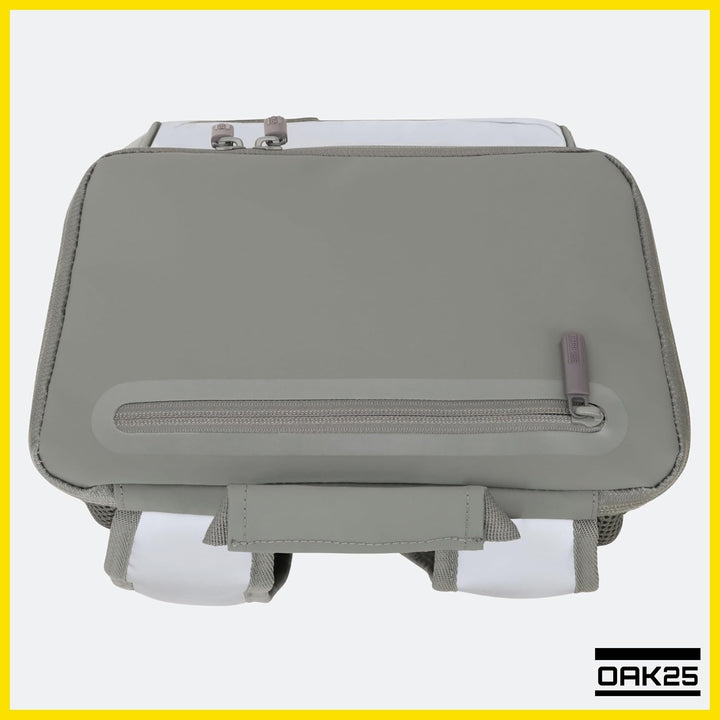 OAK25 Rucksack Damen & Herren Grün - Daybag - Reflektierender Fahrradrucksack - Hohe Sichtbarkeit &