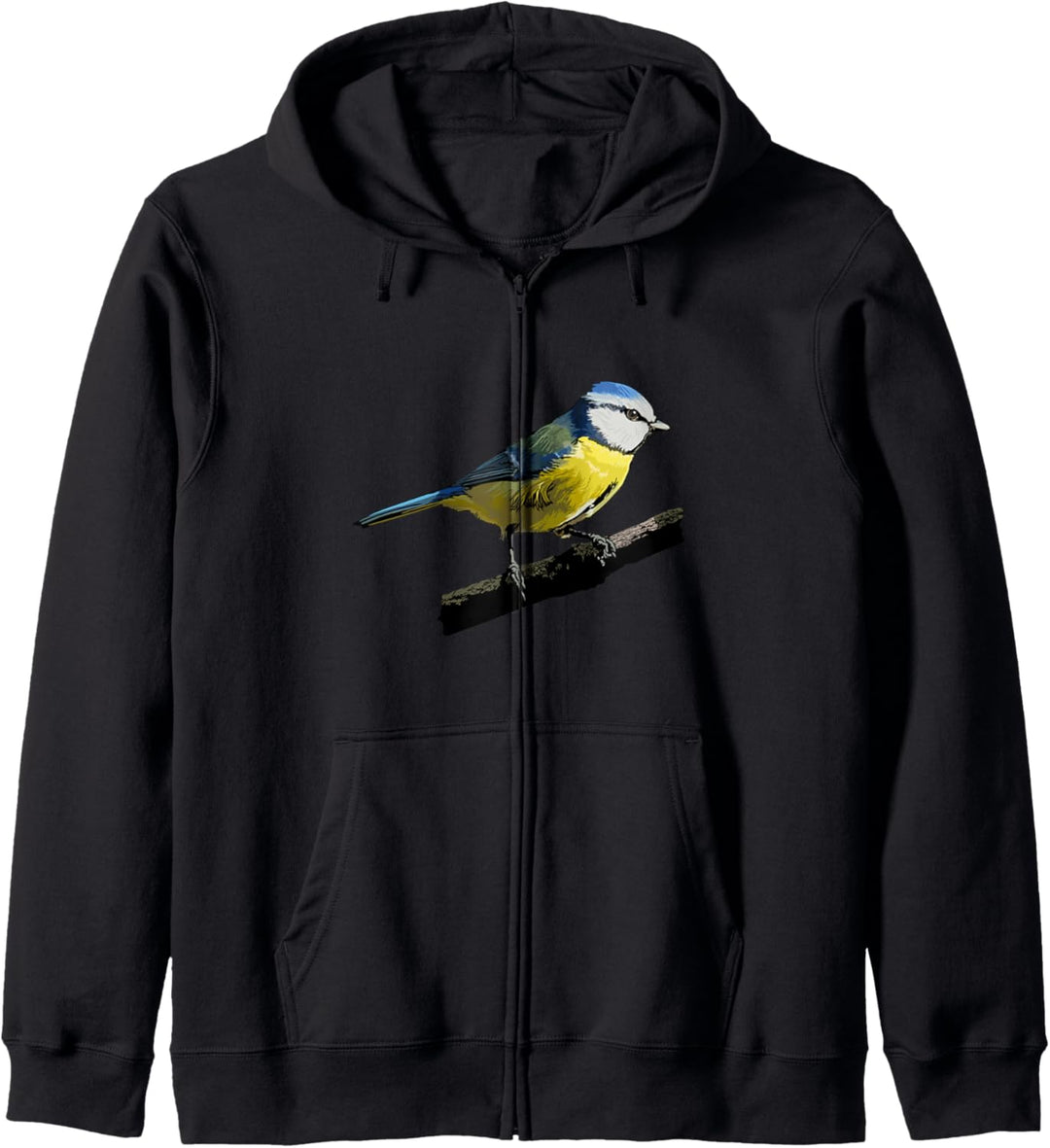 Blaumeise Vogel Beobachten Singvögel Meise Geschenk Kapuzenjacke