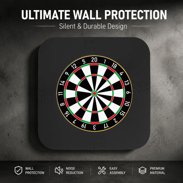 Dartscheibe Schutzring - Dart Surround Wandschutz für Dartboard - Surround Dartscheibe stossfest - D