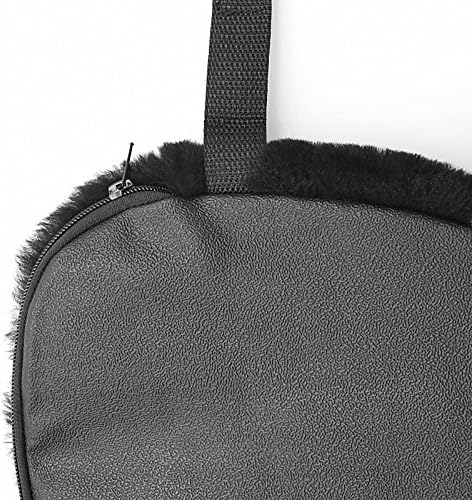 Lammfell Sitzkissen 32x27cm für Moto Guzzi V7 II Racer/Special/Stone/Stornello, V7 III Anniversario/