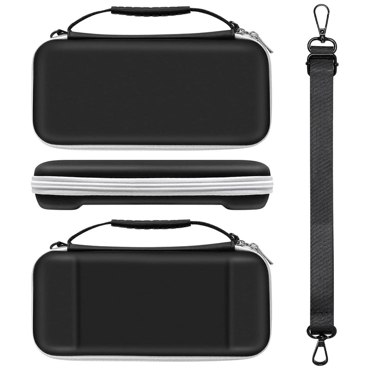 FYOUNG Zubehör Bundle Kompatibel mit Nintendo Switch OLED-Modell mit Tragetasche und Schutzhülle Tra