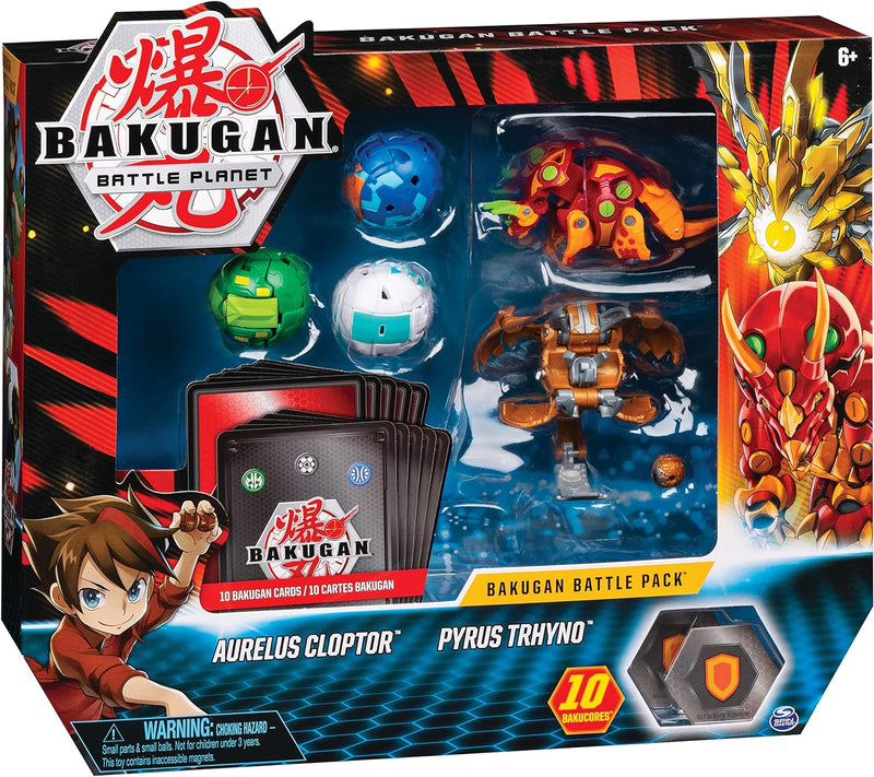 BAKUGAN Battle Pack mit 5 (2 Ultra & 3 Basic Balls), unterschiedliche Varianten