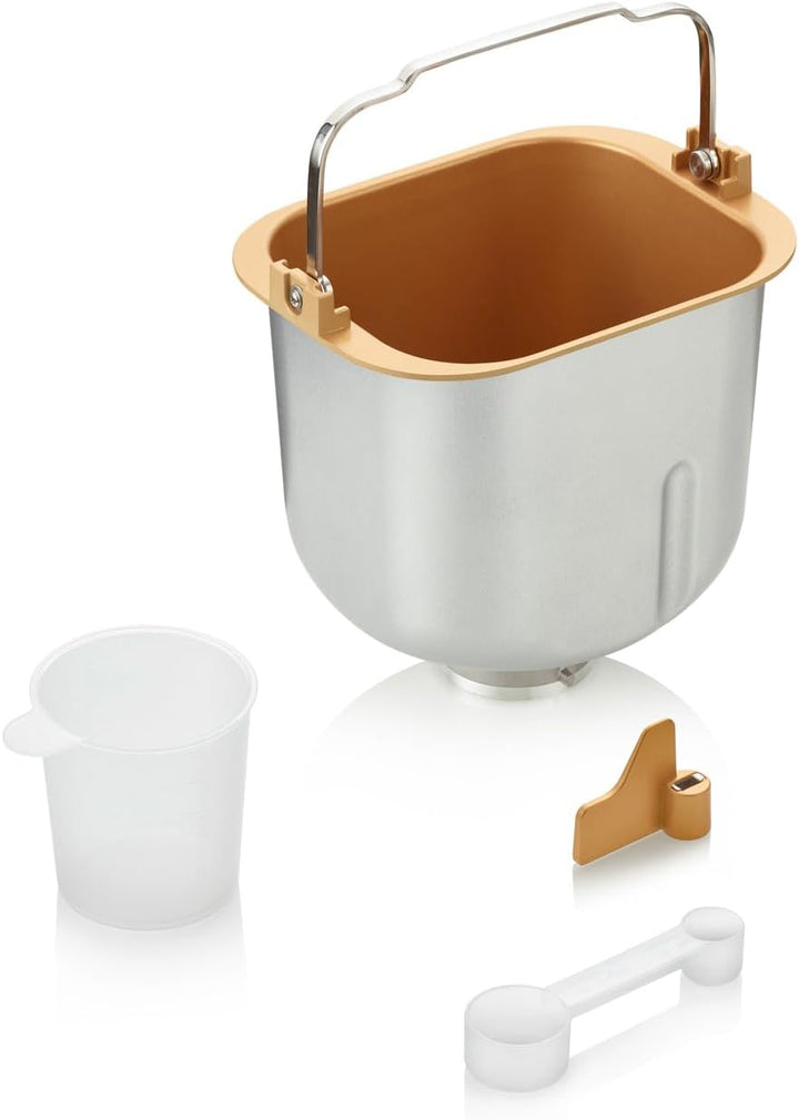 GRAEF Brotbackautomat BA806, Brotbackmaschine mit 36 Programmen, 500 g oder 750 g Brot, 60 min Warmh