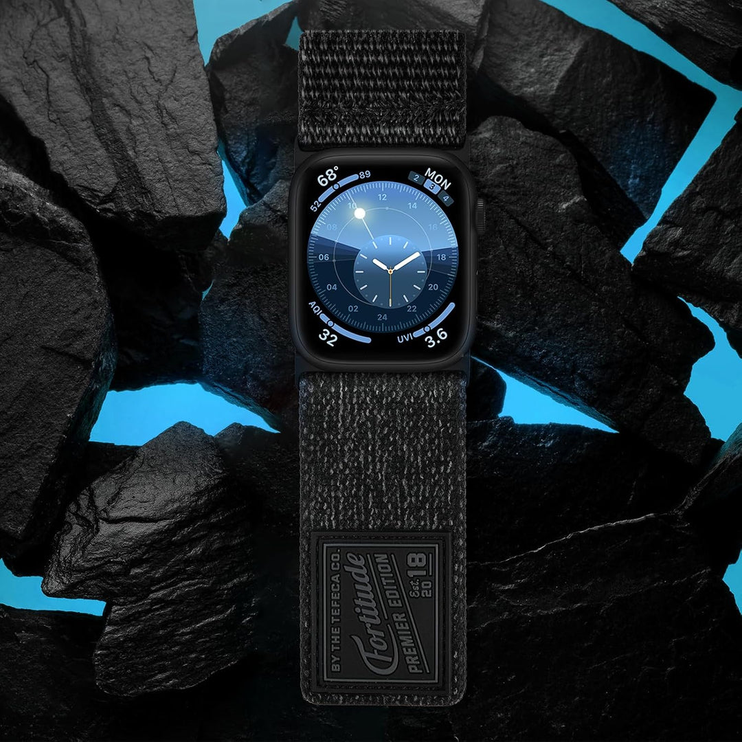 Tefeca Fortitude Serie Ultrawide Armband Kompatibel mit Apple Watch Ultra/Ultra2 Serie 9/8/SE2/7/6/S