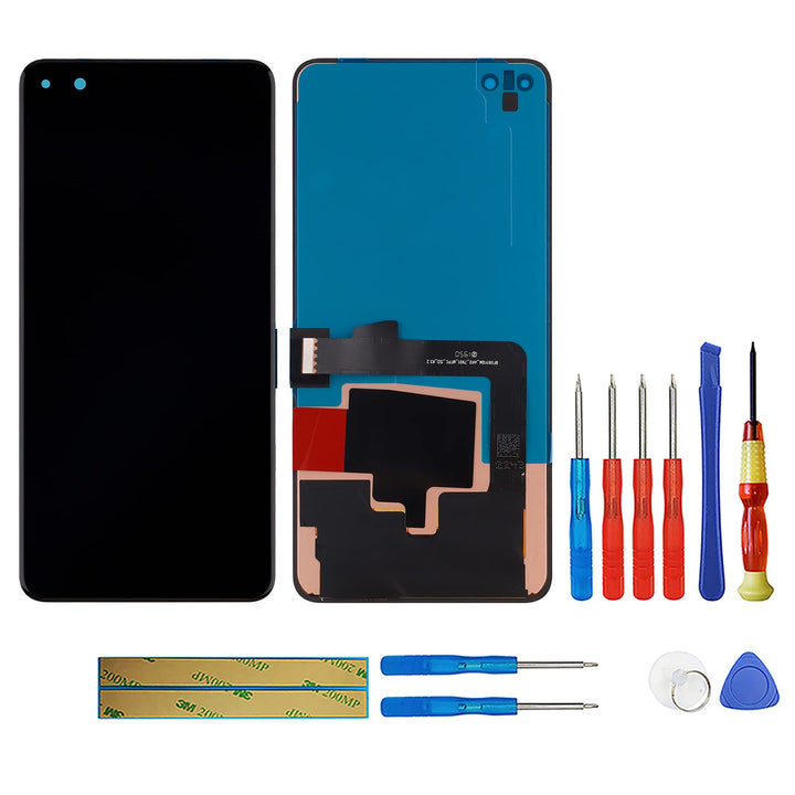 swark OLED Kompatibel mit Huawei P40 (Schwarz Ohne Rahmen) LCD Display Touch Screen Replacement + To