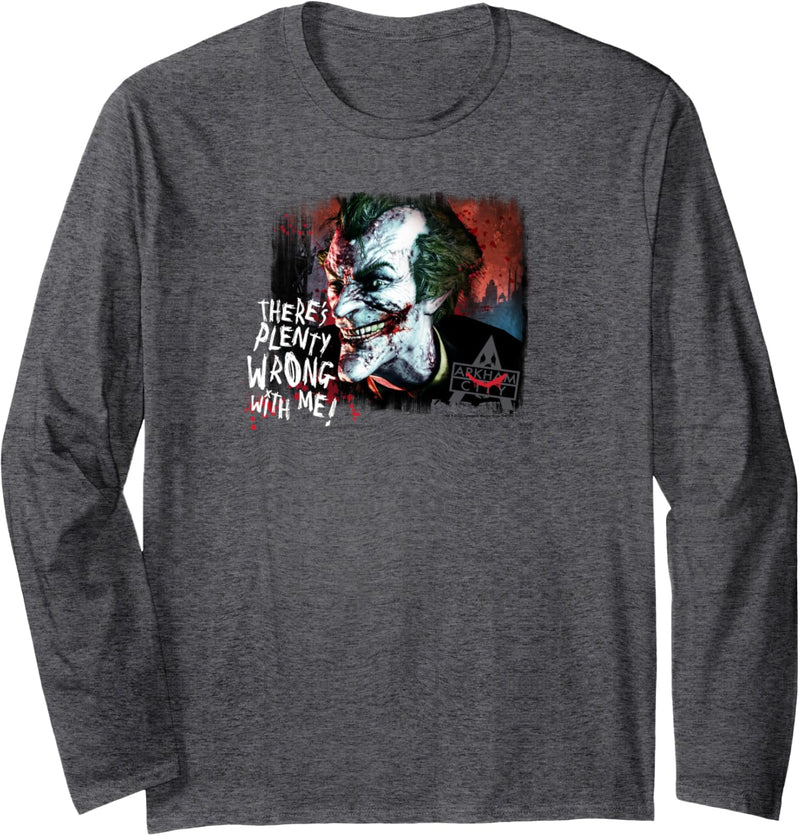 Batman: Arkham City The Joker Plenty Wrong Langarmshirt