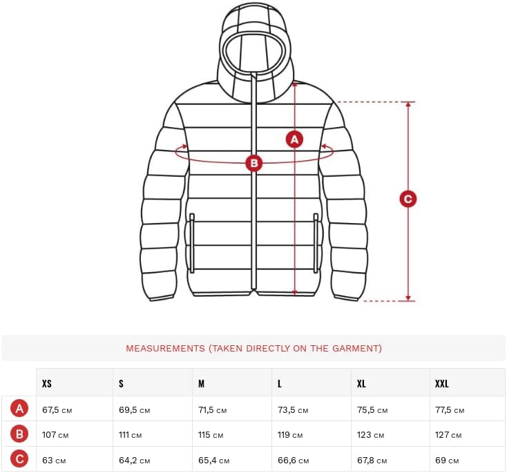 SIROKO - Steppjacke Fire, XS