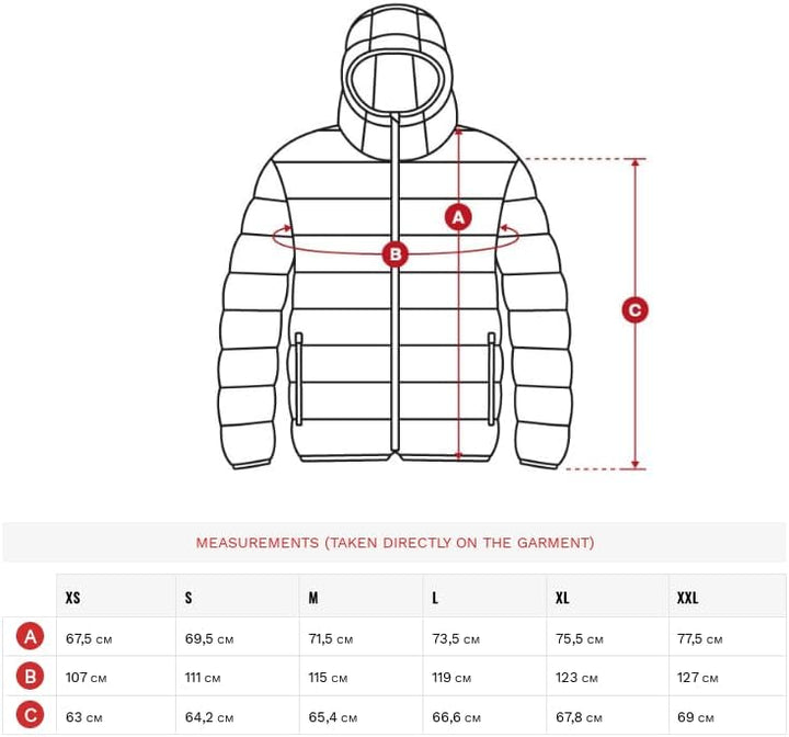 SIROKO - Steppjacke Fire, XS