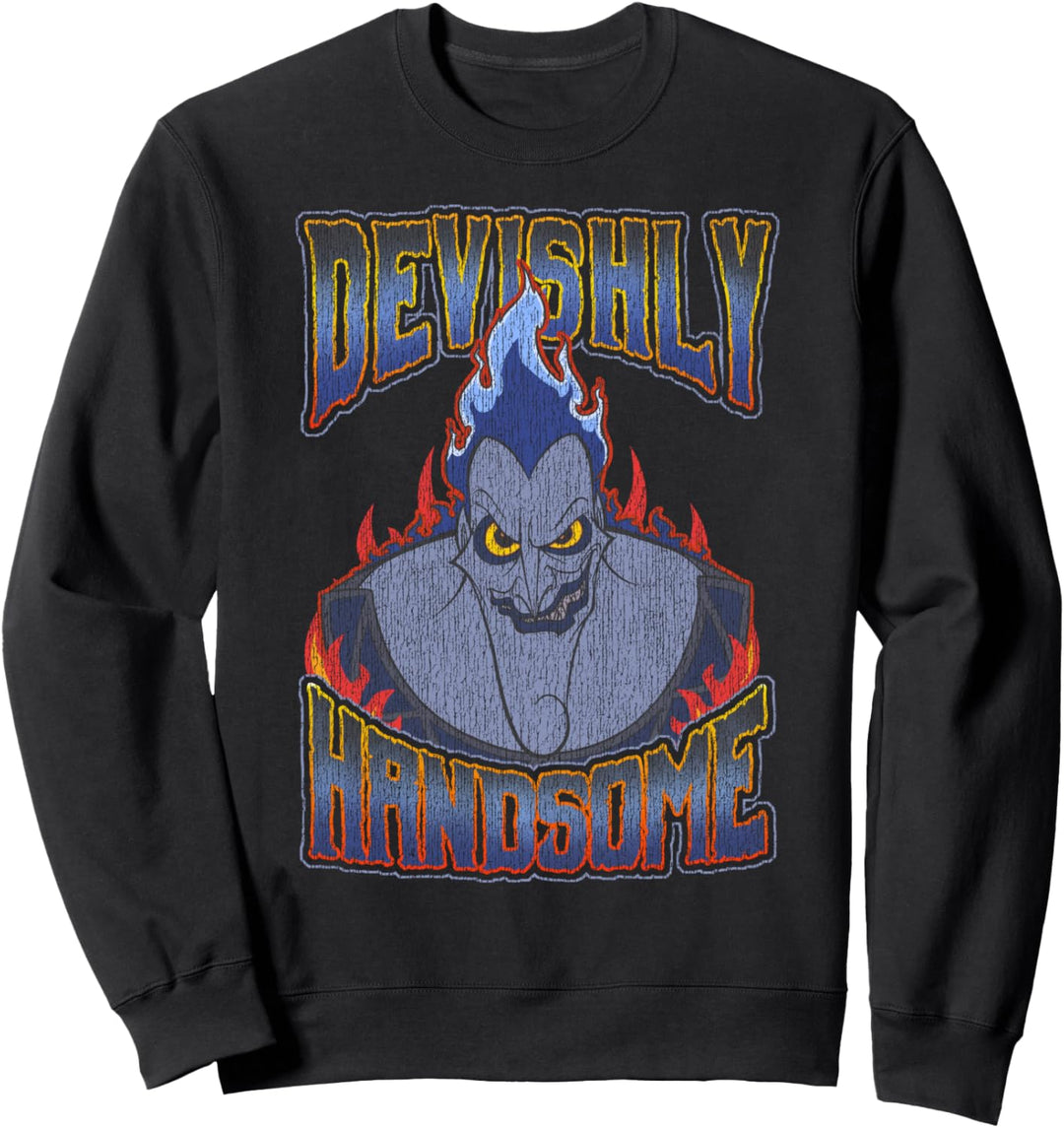 Disney Hercules Distressed Hades Handsome Sweatshirt