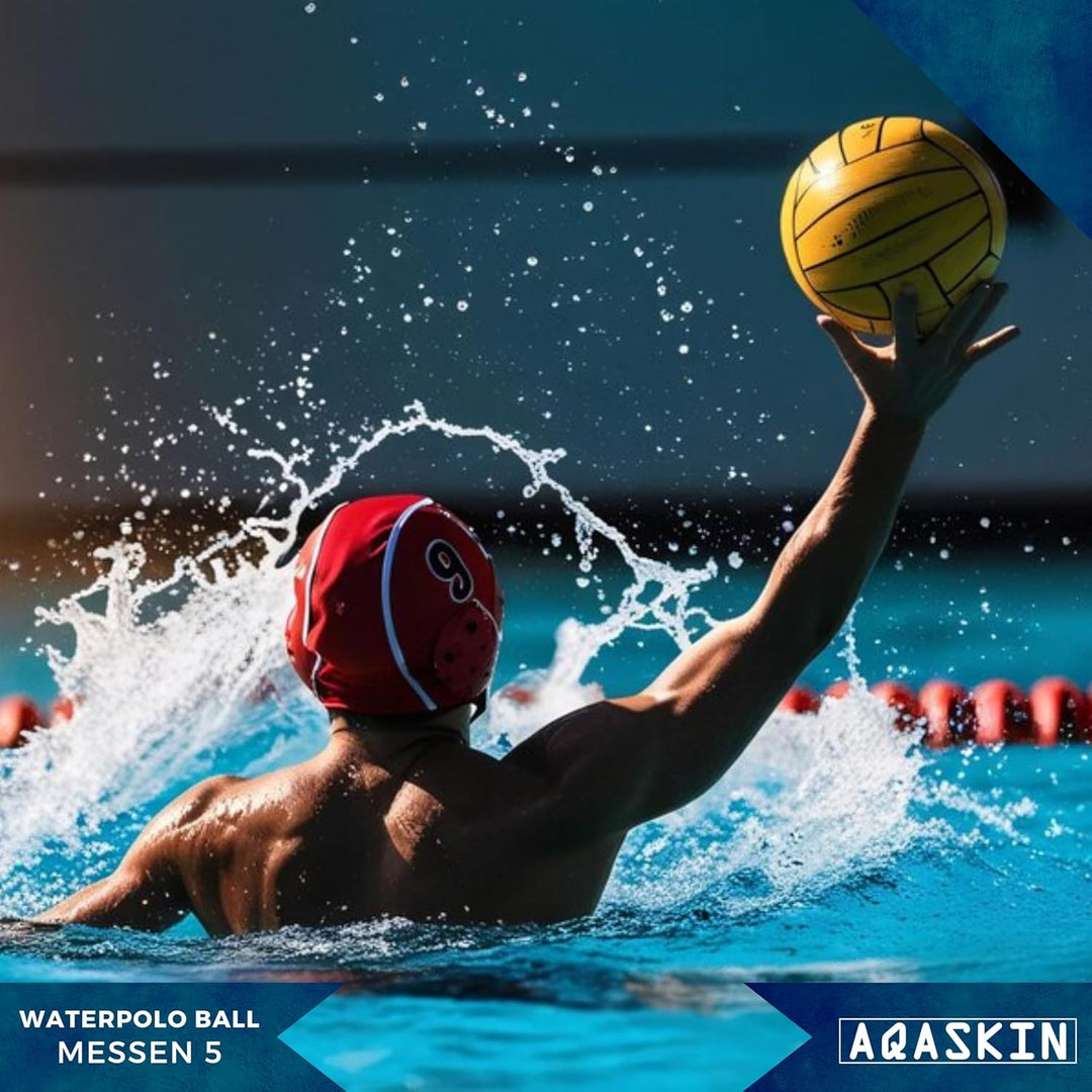 Professioneller Wasserpoloball - Grösse 5, 4, 3, 1 - Hohe Qualität - Ultra Grip Gummi - für Training