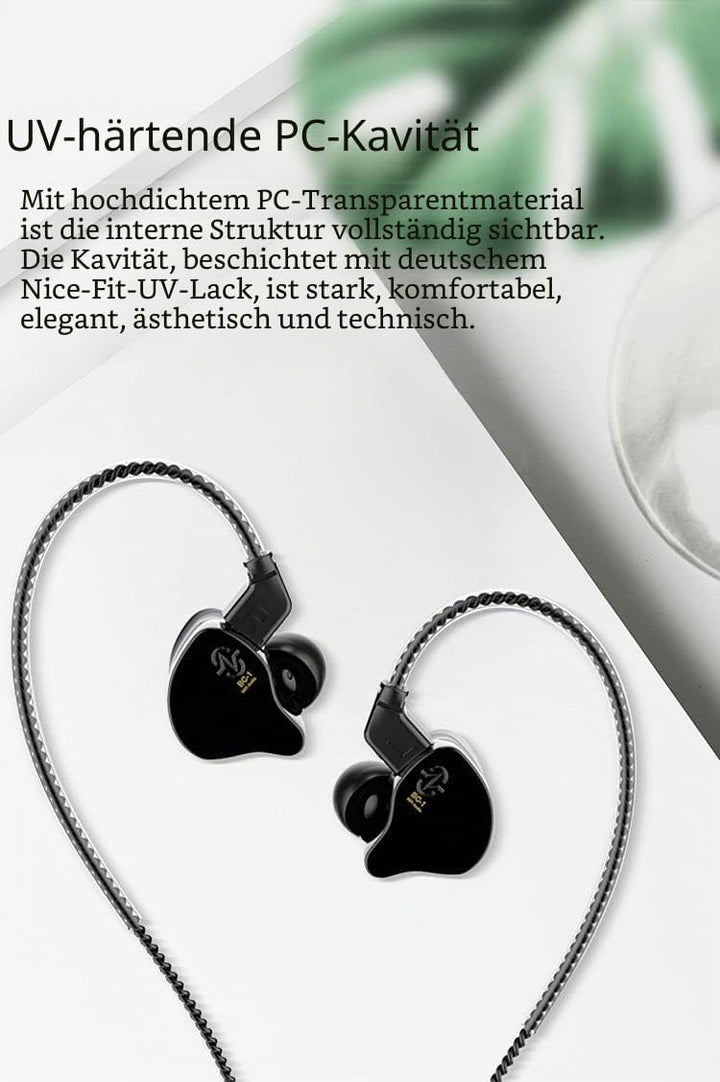 Yinyoo CCZ Melody Kabelgebundene Kopfhörer USB C Anschluss, leichte und Bequeme Ohrhörer mit 4N OFC-