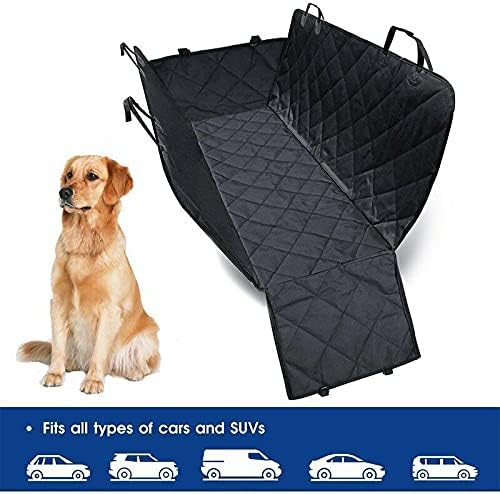 Riloer SUV Cargo Liner Wasserdichte Haustierfrachtabdeckung Hundesitzbezugmatte für SUVs mit Stossst