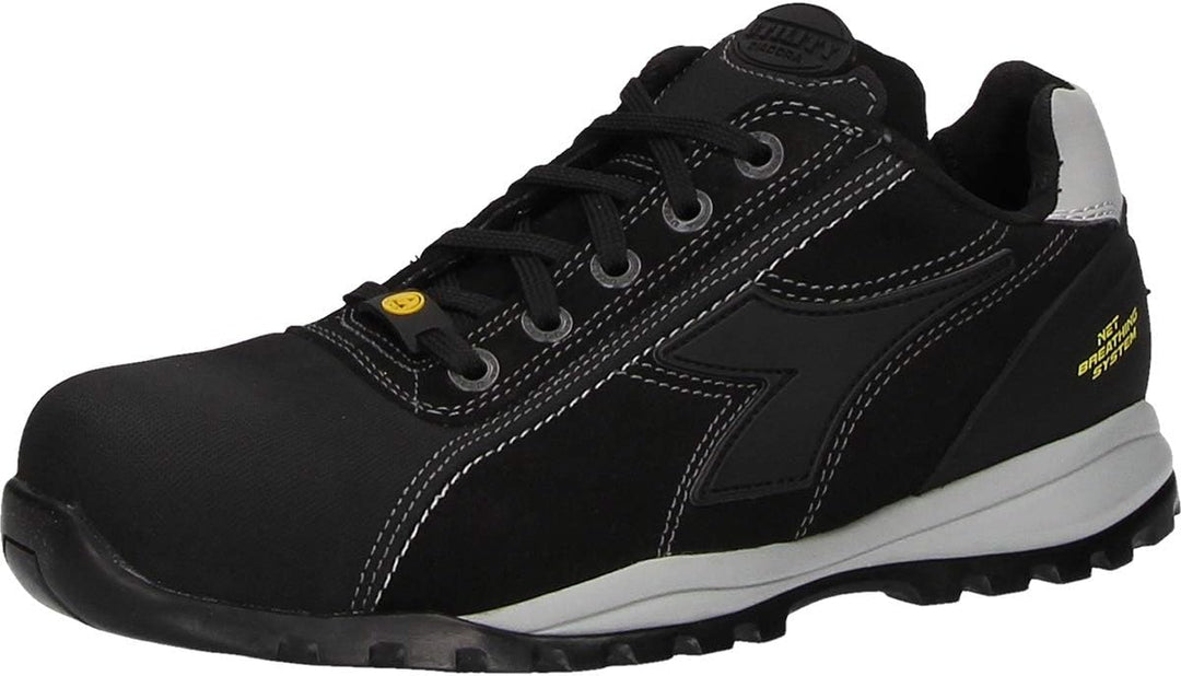 Diadora Herren Glove NET Low PRO S3 HRO SRA ESD, Black, 35 EU 35 EU Schwarz, 35 EU Schwarz