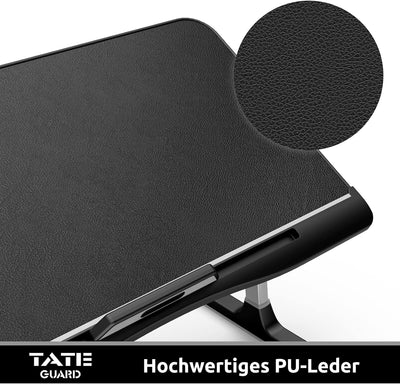 Tate Guard Laptoptisch fürs Bett,einstellbare Höhe,Neigungswinkel,Laptoptisch mit Schublade,klappbar