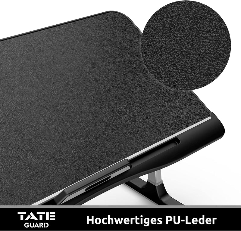 Tate Guard Laptoptisch fürs Bett,einstellbare Höhe,Neigungswinkel,Laptoptisch mit Schublade,klappbar