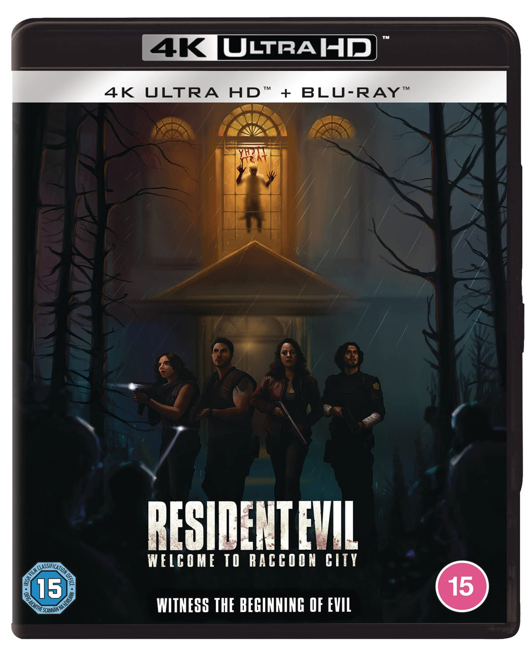 Resident Evil: Welcome to Raccoon City (2 Discs - 4K Ultra-HD & BD) [Blu-ray] [2021], Blu-ray