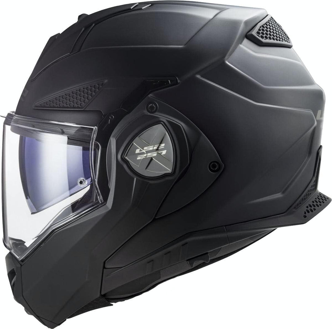 LS2, klapphelme motorrad ADVANT X solid mat black, XXXL 3XL solid mat black, 3XL solid mat black