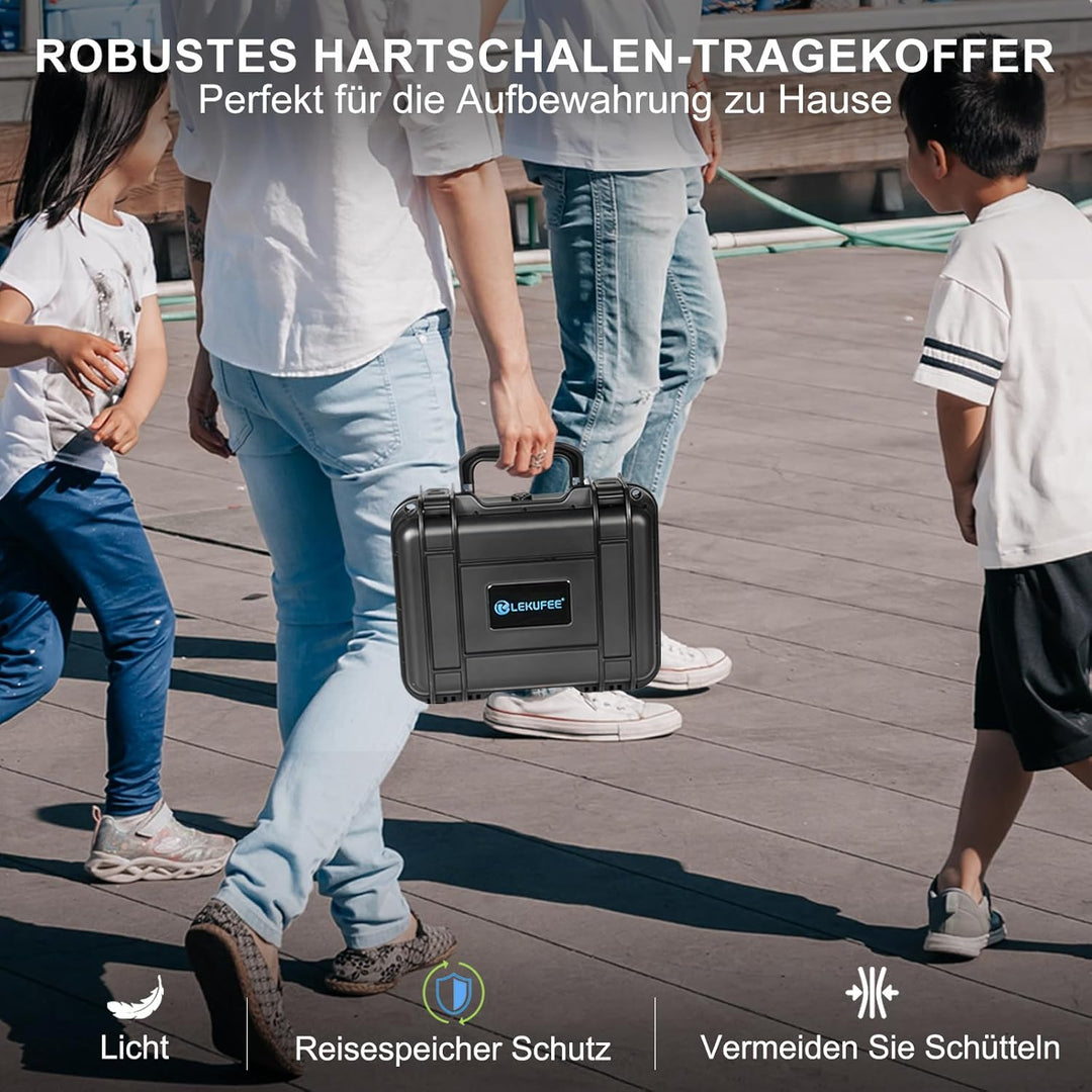 LEKUFEE wasserdichte Koffer für DJI Osmo Pocket 3/DJI Pocket 3/Creator Combo/Power Expansion Combo/V