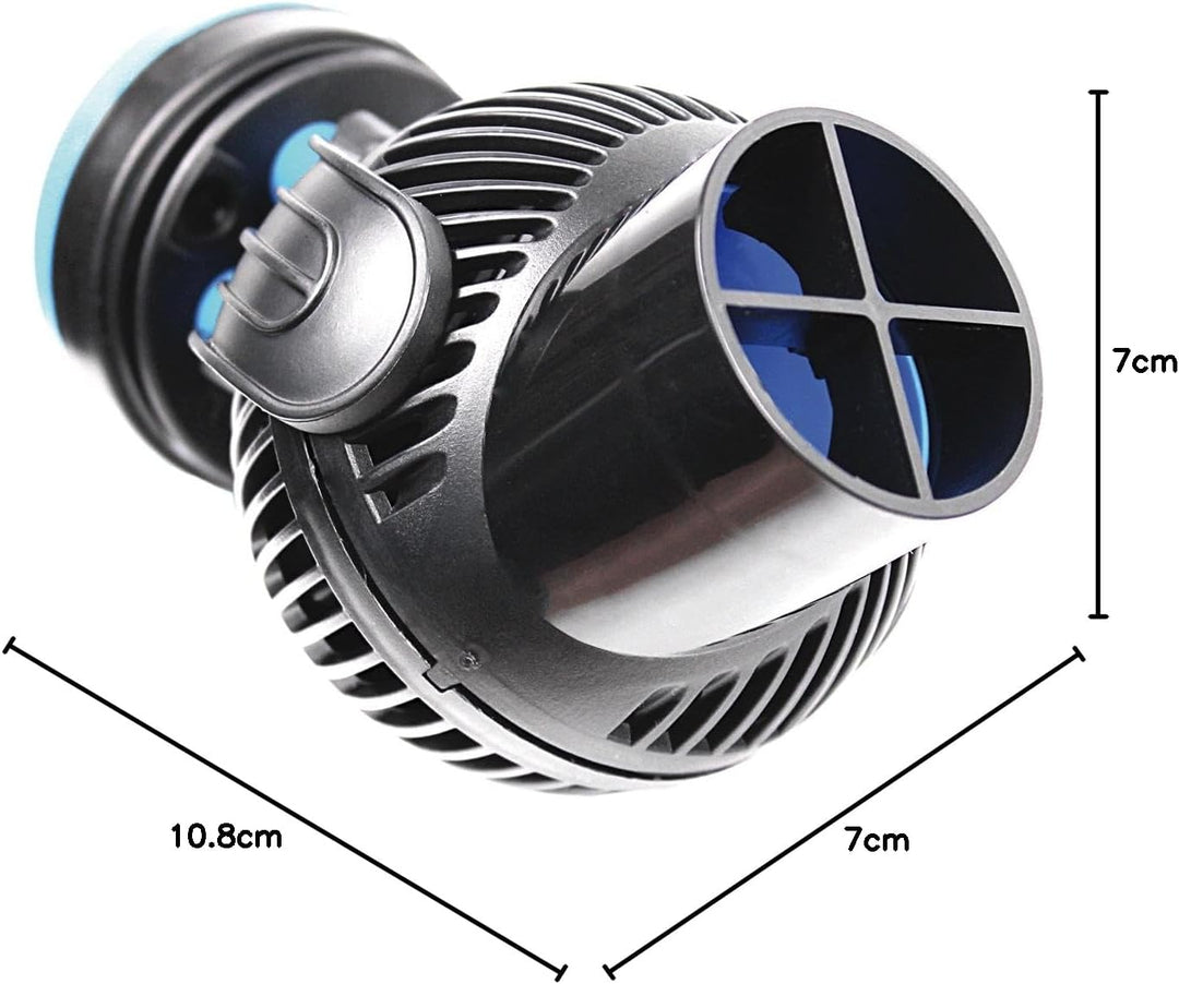 TUNZE Strömungspumpe Turbelle nanostream 6015 I Pumpe für 3D einstellbare Wasserströmung I Propeller
