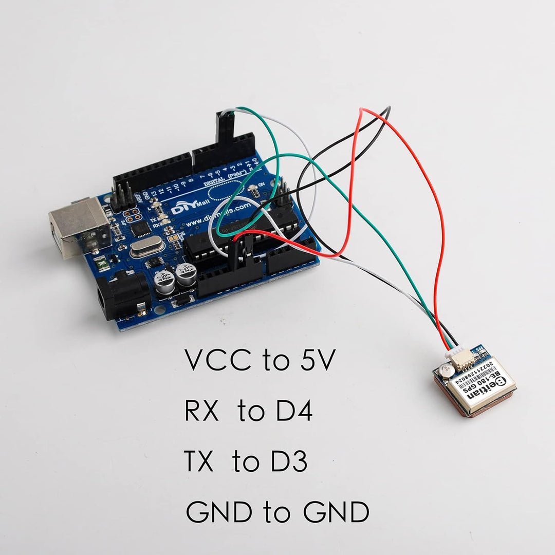 Geekstory BE-180 GPS Module Beidou GPS AntennaTTL Level 38400bps for Arduino Raspberry Pi Aircraft P