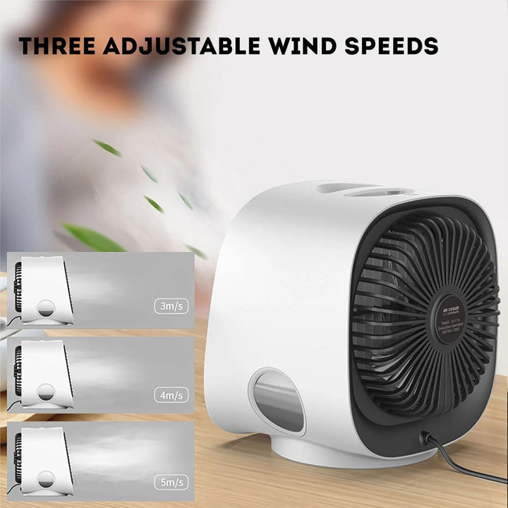Vital Breeze AC, neues Upgrade Vital Breeze tragbarer Wechselstrom, 3 Geschwindigkeiten einstellbare