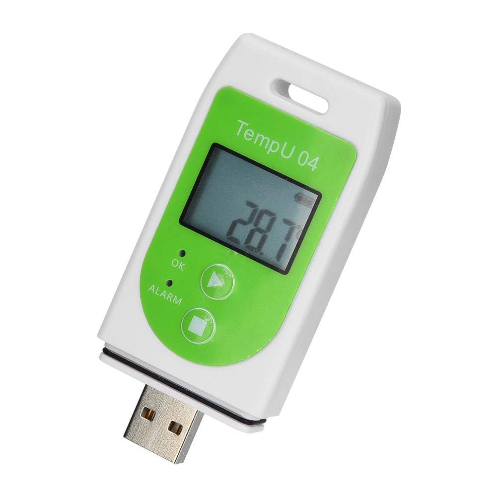 Temperatur Logger, TempU04 PDF USB Temperatur Datenlogger, Wiederverwendbarer Temperatur Rekorder(Te