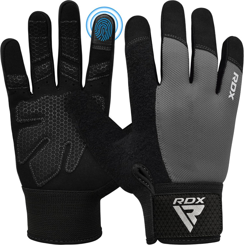 RDX Fitness Handschuhe Vollfinger Damen Herren, Gewichtheben Touchscreen Trainingshandschuhe, Bodybu