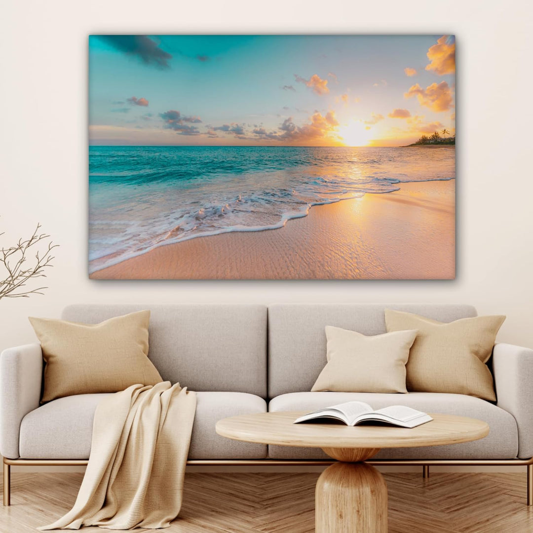 MuchoWow© Leinwandbild Gross 120x80 cm XXL Dekoration Wohnzimmer Bilder Aufhängen Wall Decoration Li