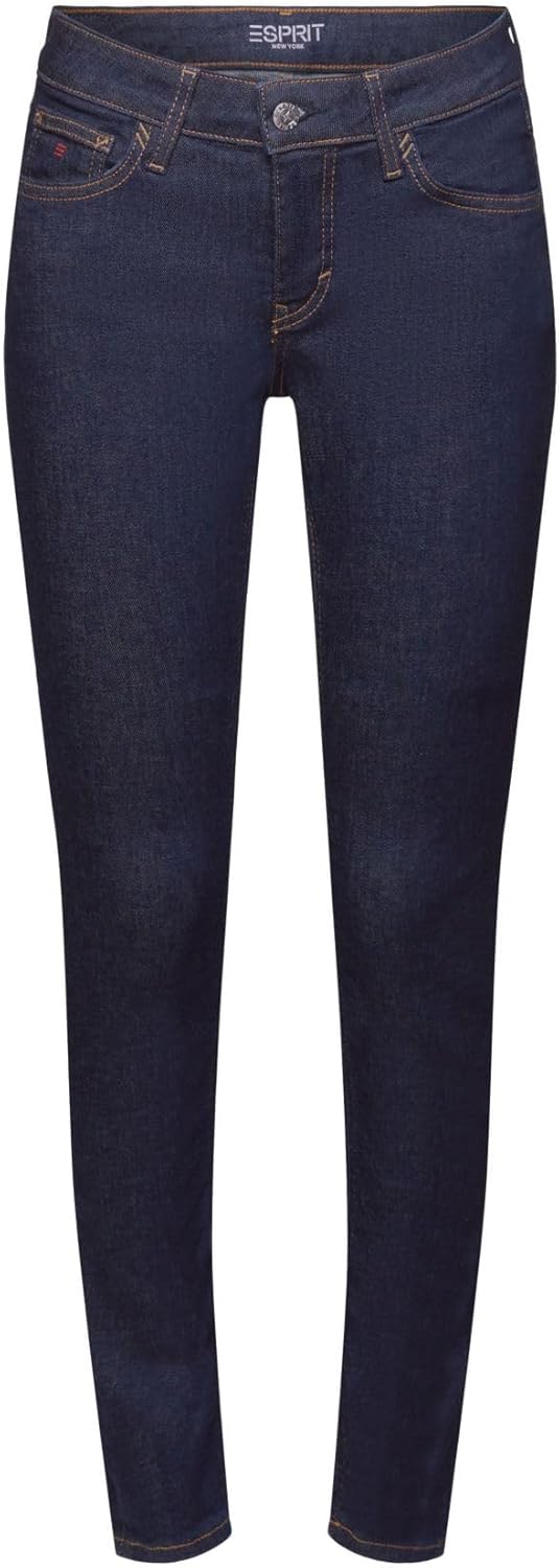 ESPRIT Damen Jeans 24W / 30L 900/Blue Rinse, 24W / 30L 900/Blue Rinse