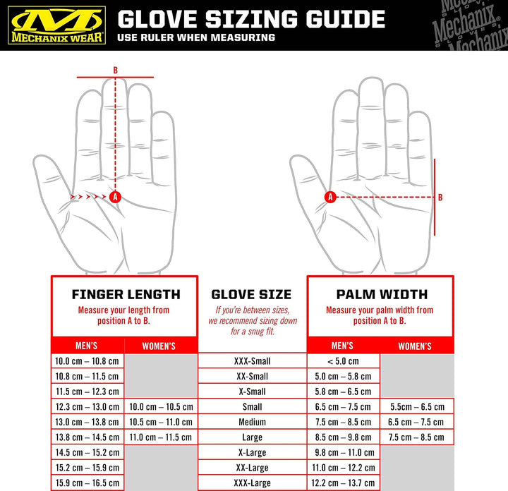 Mechanix Wear Mechanix Work Gloves M-pact 0.5 Mm Covert Gloves Einsatzhandschuhe für hohe Fingerfert