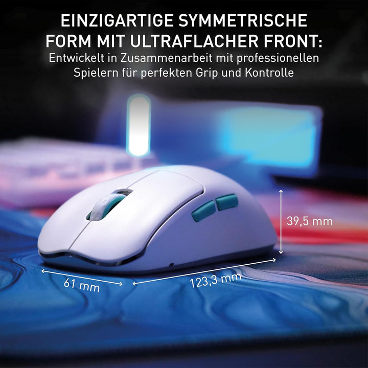 CHERRY XTRFY M68 Wireless, Ultraleichte Kabellose Gaming-Maus, 2,4 GHz Funk, Optimiert für esports,