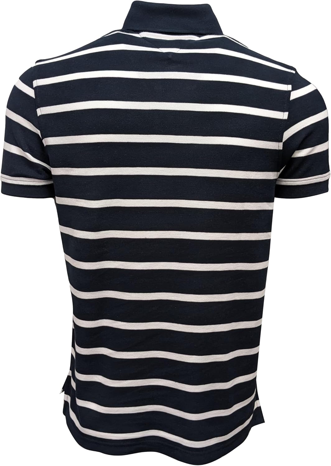 Tommy Hilfiger Herren Kurzarm Poloshirts S Marineblau/Weiss, S Marineblau/Weiß