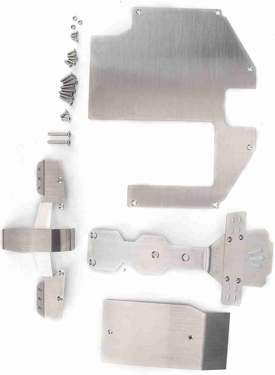 Udr Traxxas Udr Teile 304 Edelstahl Edelstahl Body Armor Front Chassis Heckschutz Set für Traxxas 1
