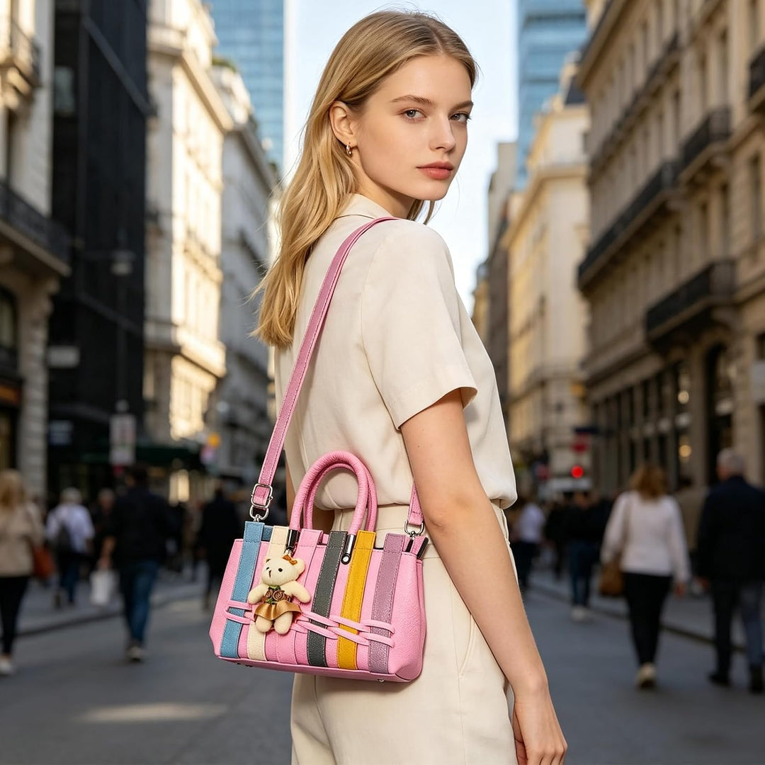 NICOLE &amp; DORIS Handtaschen für Damen Umhängetaschen Henkeltaschen Damen Handtasche die neuesten Tren
